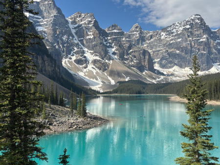 【画像】テンピークスとモレーン湖