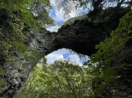 【画像】霞渓裏八景の石門